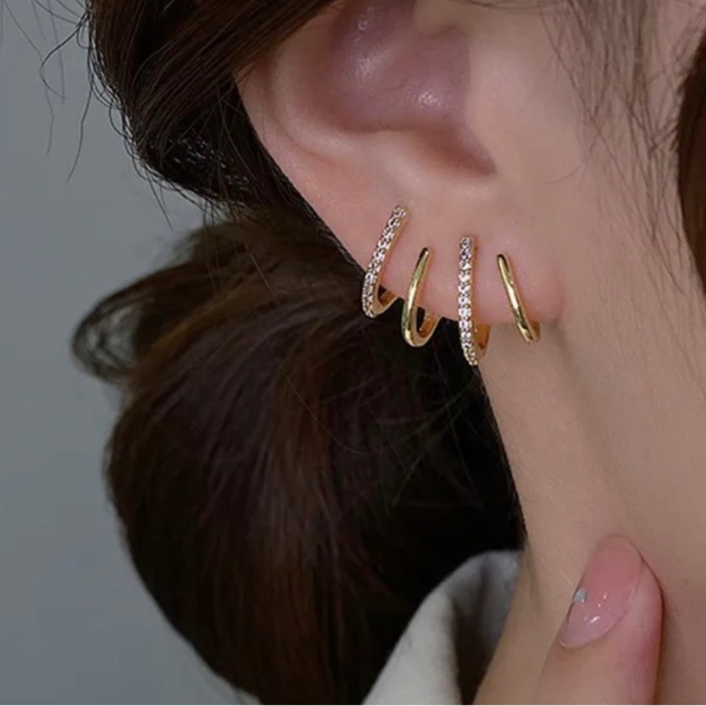 18k Gold plated earrings